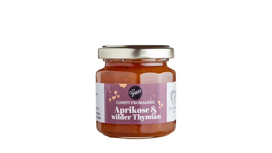 Gepp's Confit Aprikose & Wilder Thymian 125 g
