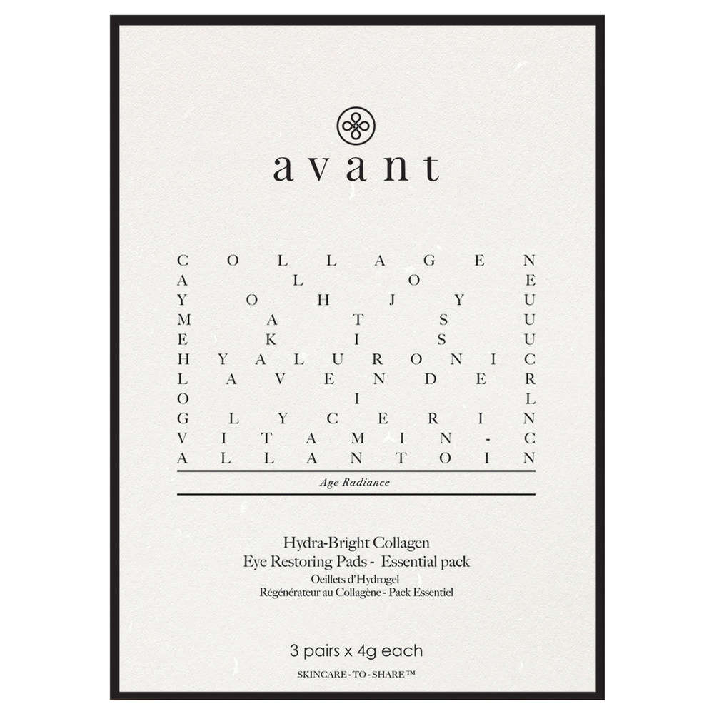 Avant Skincare Pack Expert - Oeillets d'Hydrogel Régénérateur au Collagène Contour du regard et des lèvres