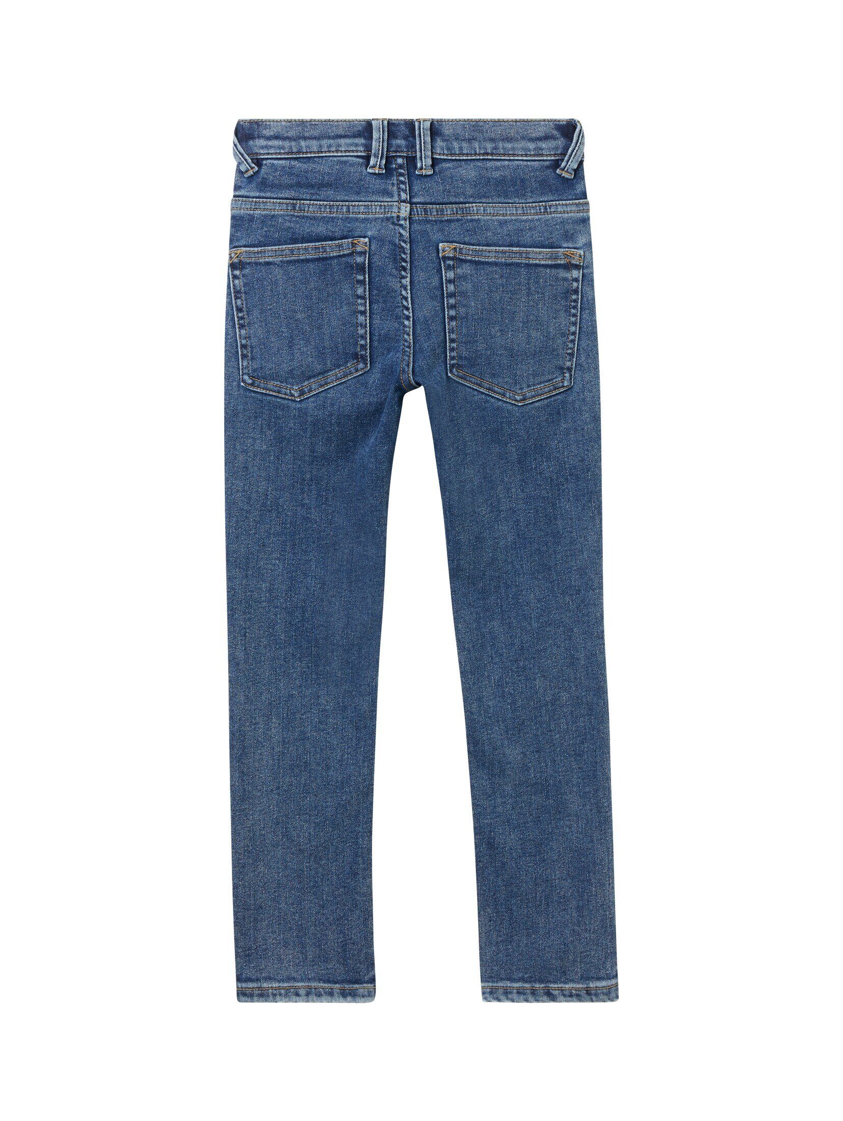 TOM TAILOR Ankle-Jeans Matt Thermo Jeans mit recyceltem Polyester