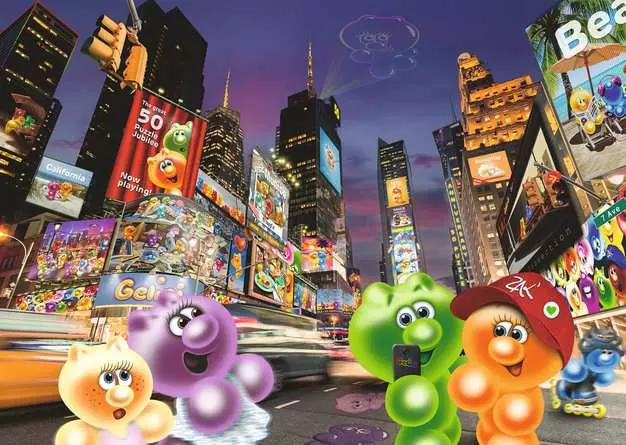 Puzzle 1000 Teile - Gelini am Time Square