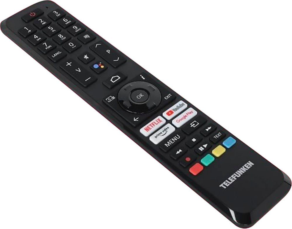 Telefunken D43Q701X2CW QLED-Fernseher (108 cm/43 Zoll, 4K Ultra HD, Android TV, Smart-TV)
