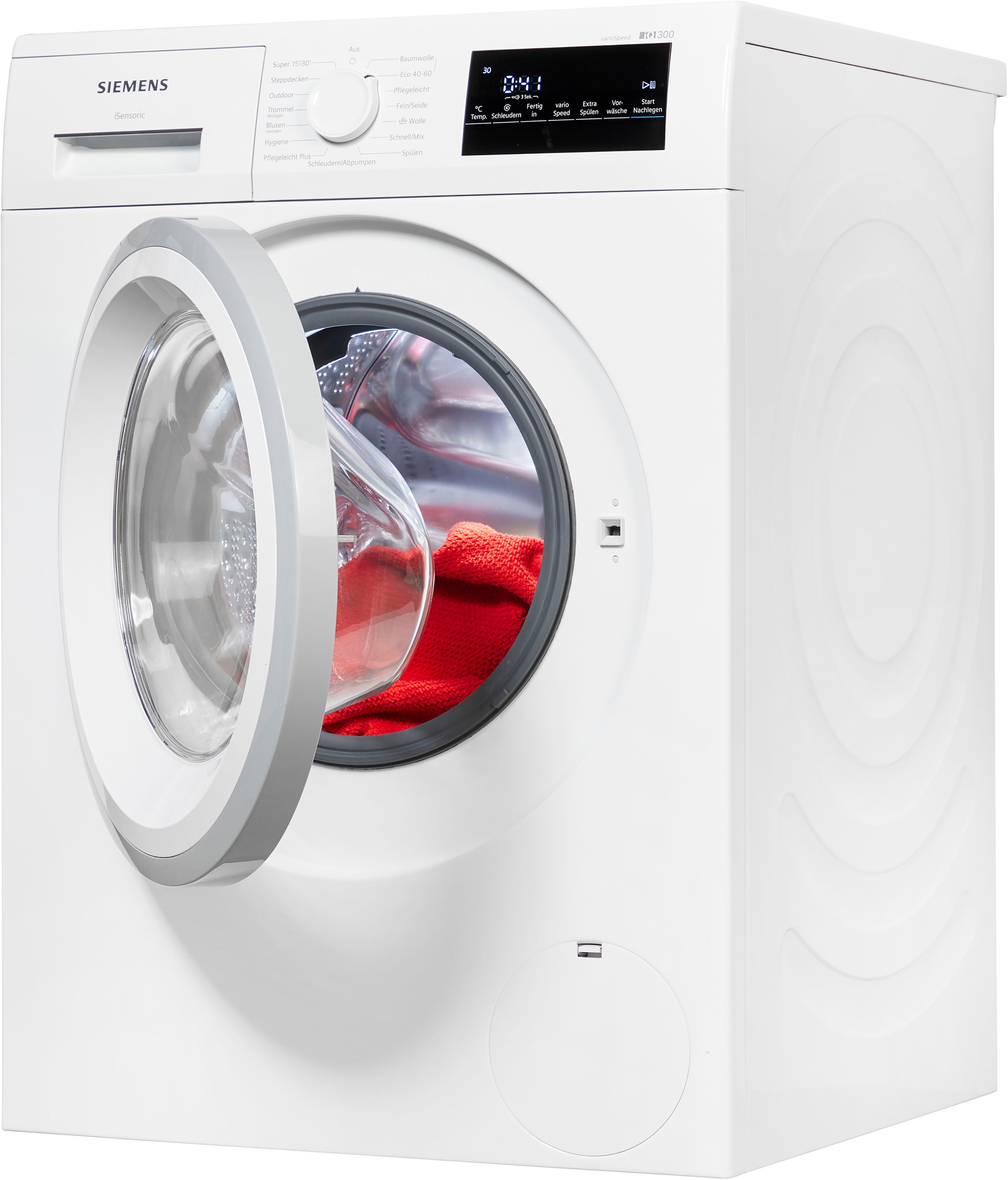 SIEMENS Waschmaschine WM14NK23, 8 kg, 1400 U/min