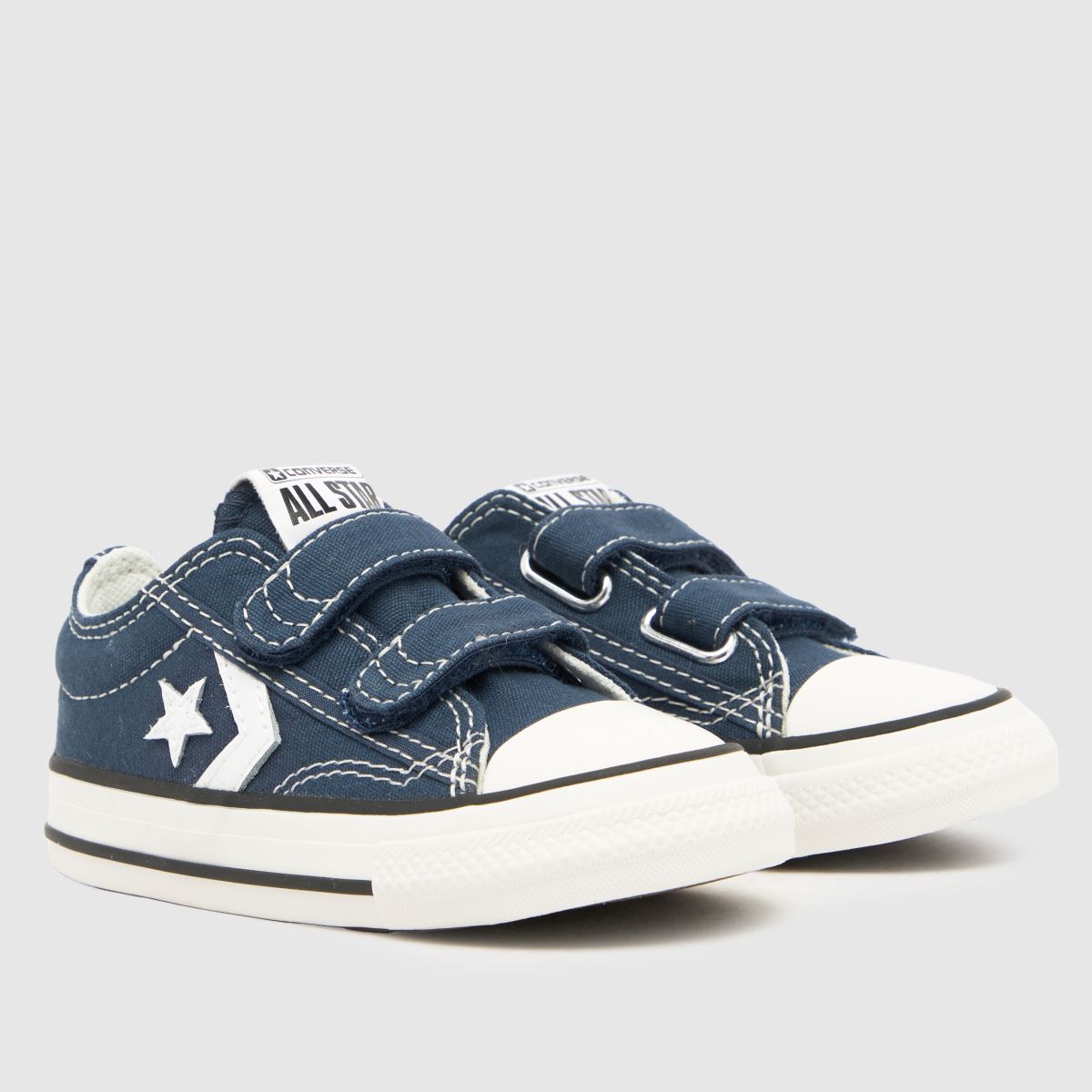 Converse marinblå och vita Star Player 76 v Pojkar Småbarnsskor
