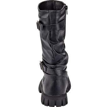 Barbarella Langschaftstiefel in schwarz