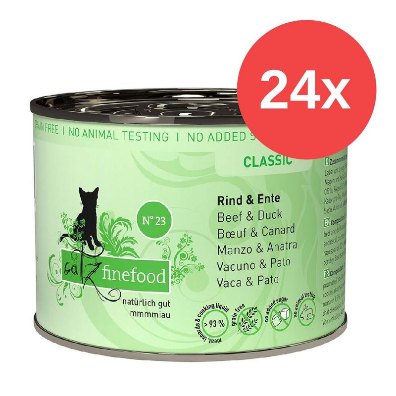 Sparpaket catz finefood 24 x 200 g zu TOP-Preisen