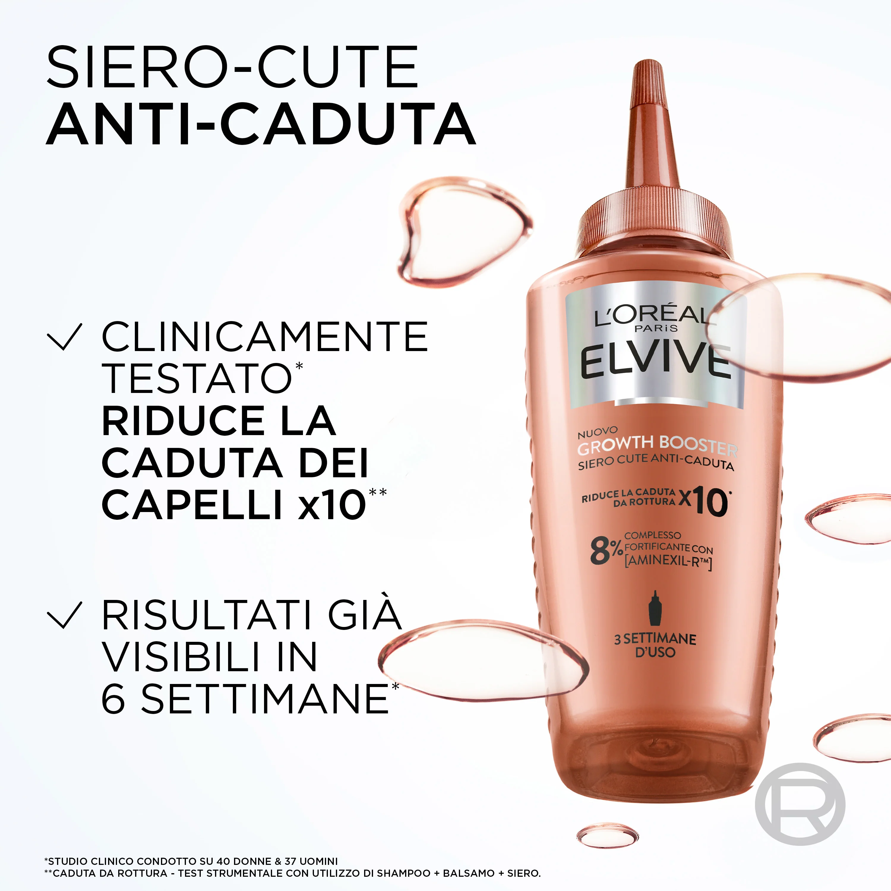 Elvive Growth Booster Anti-Hair Loss Serum - Leave-In Hårserum, Anti-Hårtabsbehandling