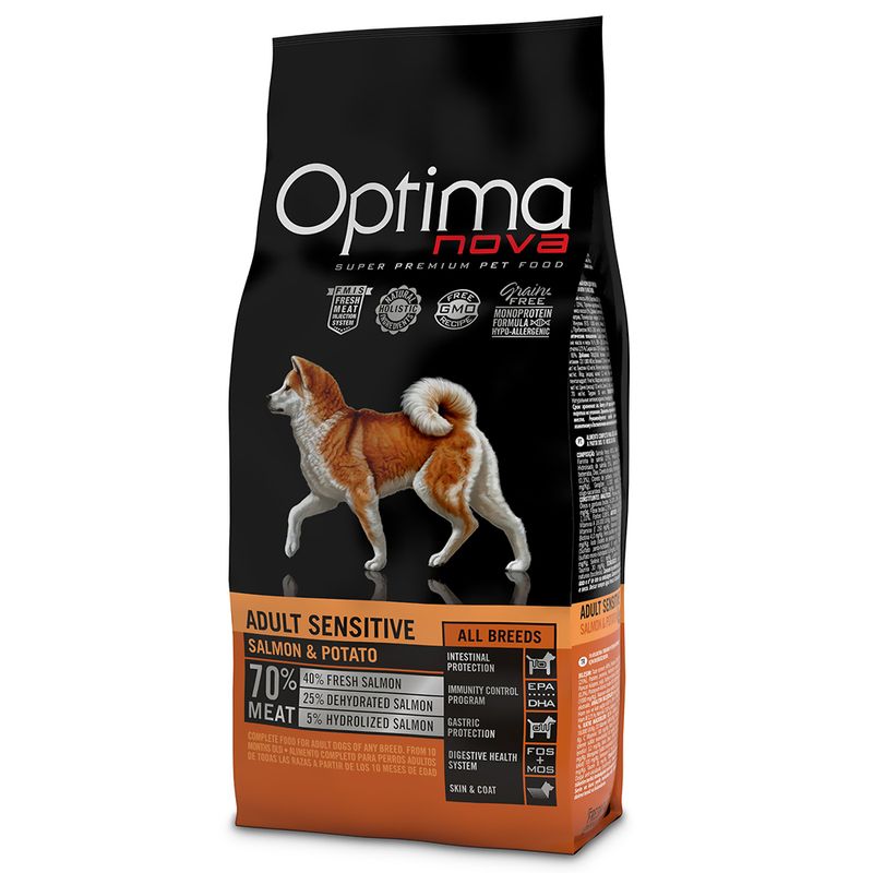 Optimanova Adult Sensitive Lachs & Kartoffel