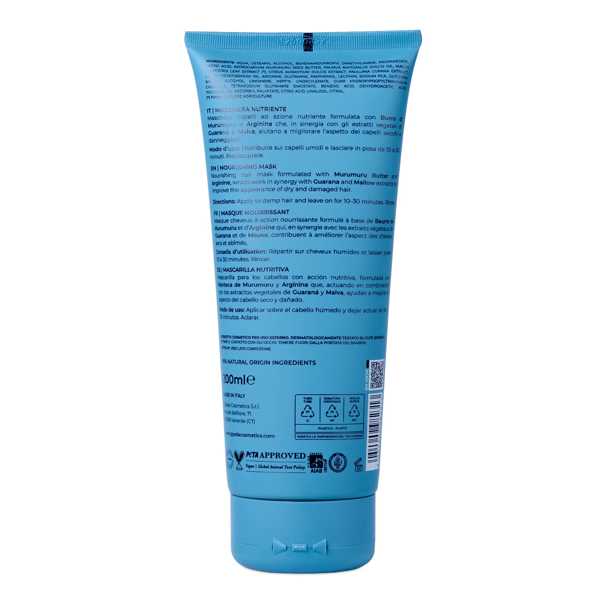 Mascarilla nutritiva Color Vibes para cabello seco - Mascarilla capilar nutritiva y reparadora