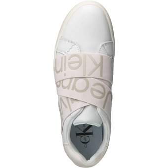 Calvin Klein Classic Cupsole Elast Webbing in weiß