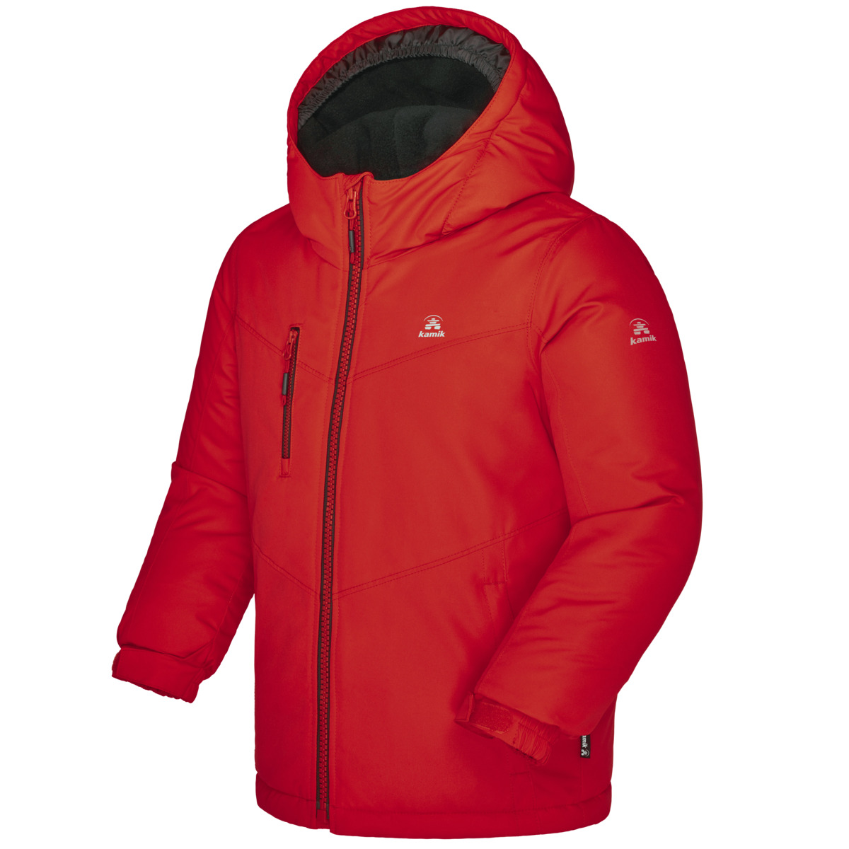 Kamik Finn Winterjacke rot