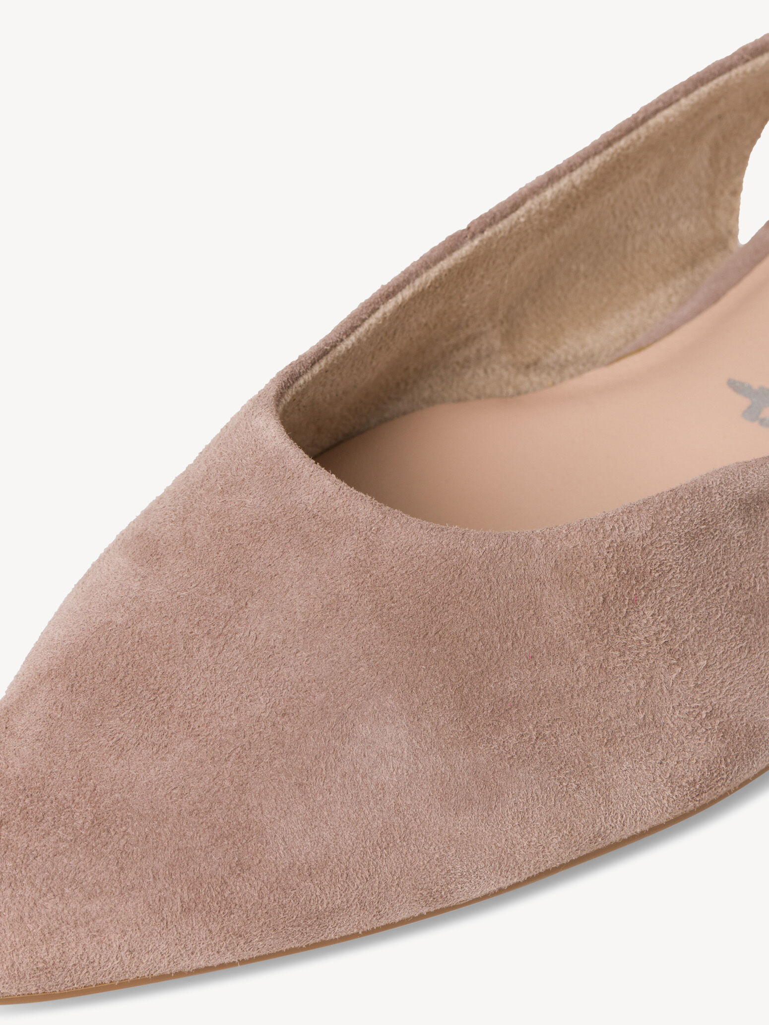 Escarpin en cuir - beige
