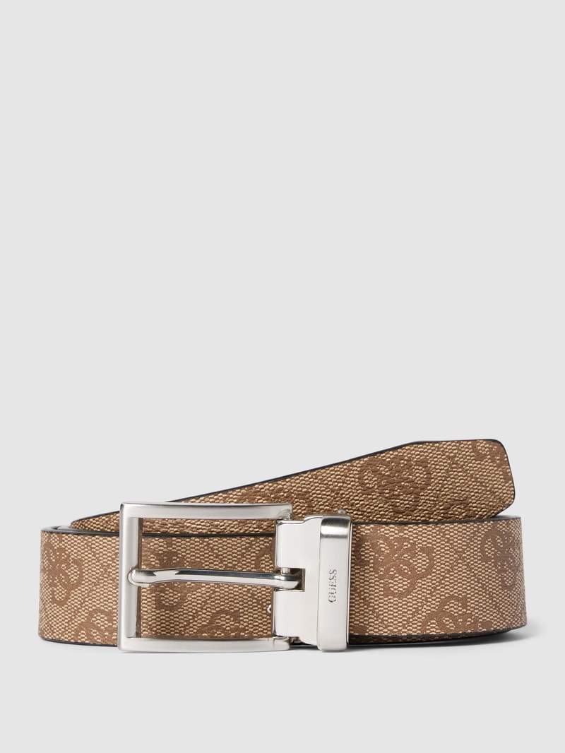 Gürtel mit Allover-Muster Modell 'VEZZOLA' in beige