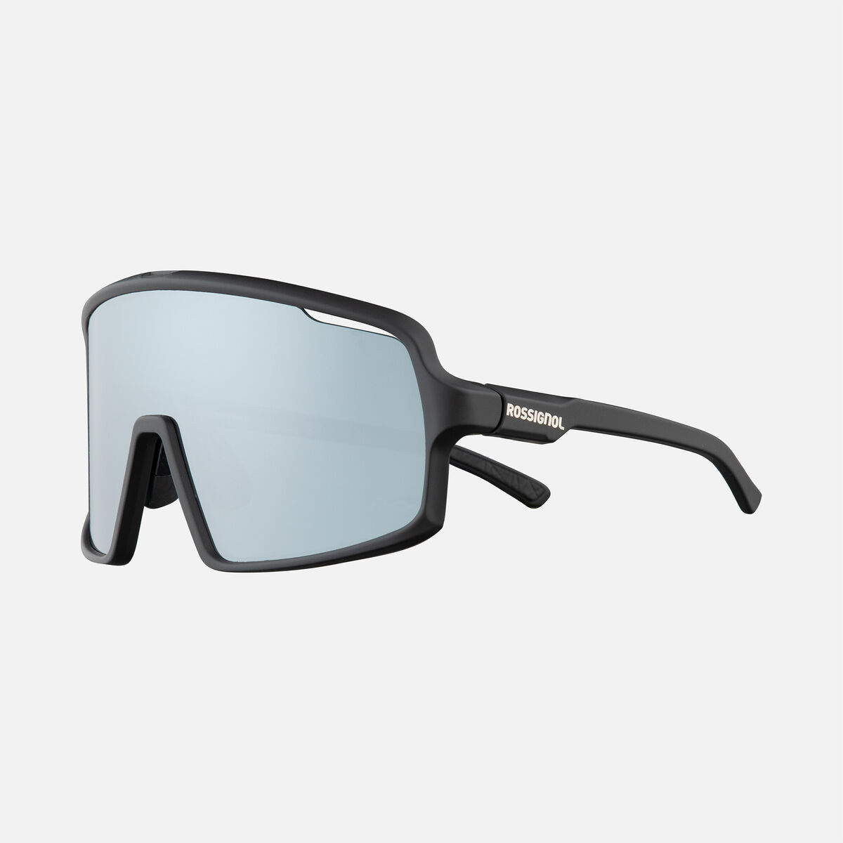 Unisex-Sonnenbrille Rossignol Escaper mit S3-Glas Schwarz