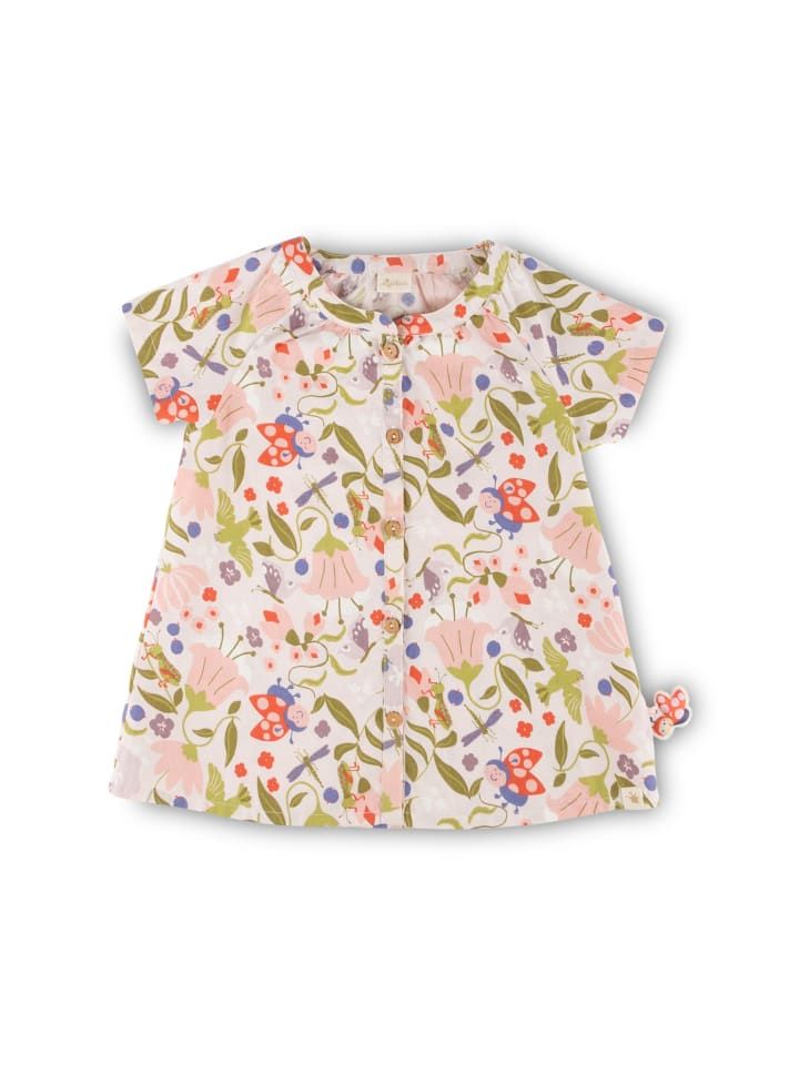 Sigikid Bluse happy ladybug in Weiß/Rosa/Grün günstig kaufen