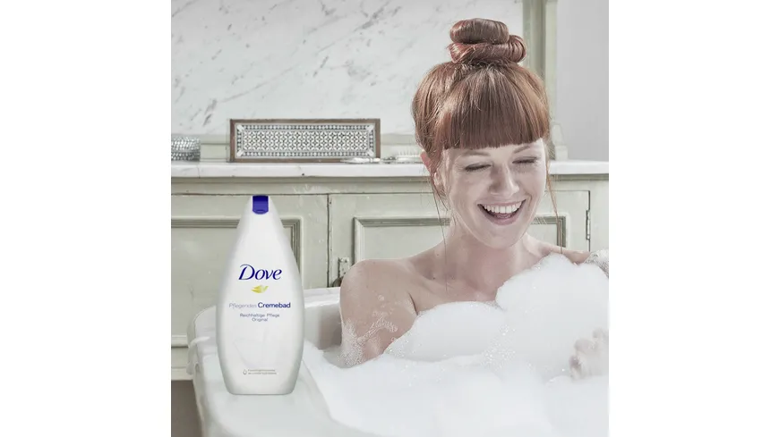 Dove Cremebad für trockene Haut Reichhaltige Pflege 750 ml 750 ml