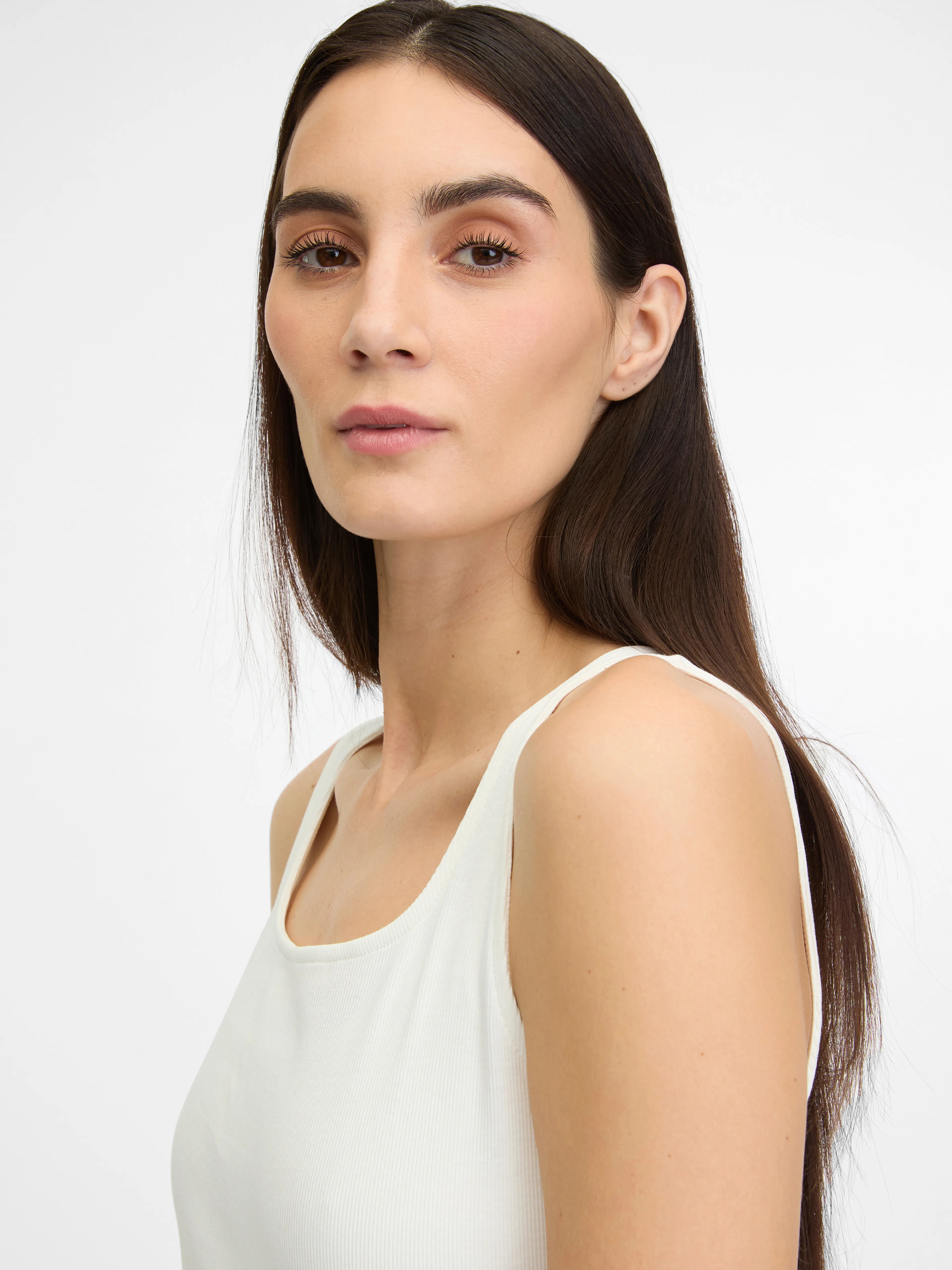 Weißes Damen-Tank-Top ORSAY