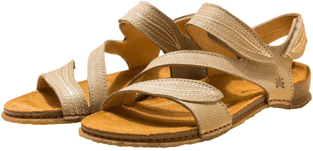 EL NATURALISTA Riemchen Sandalen khaki