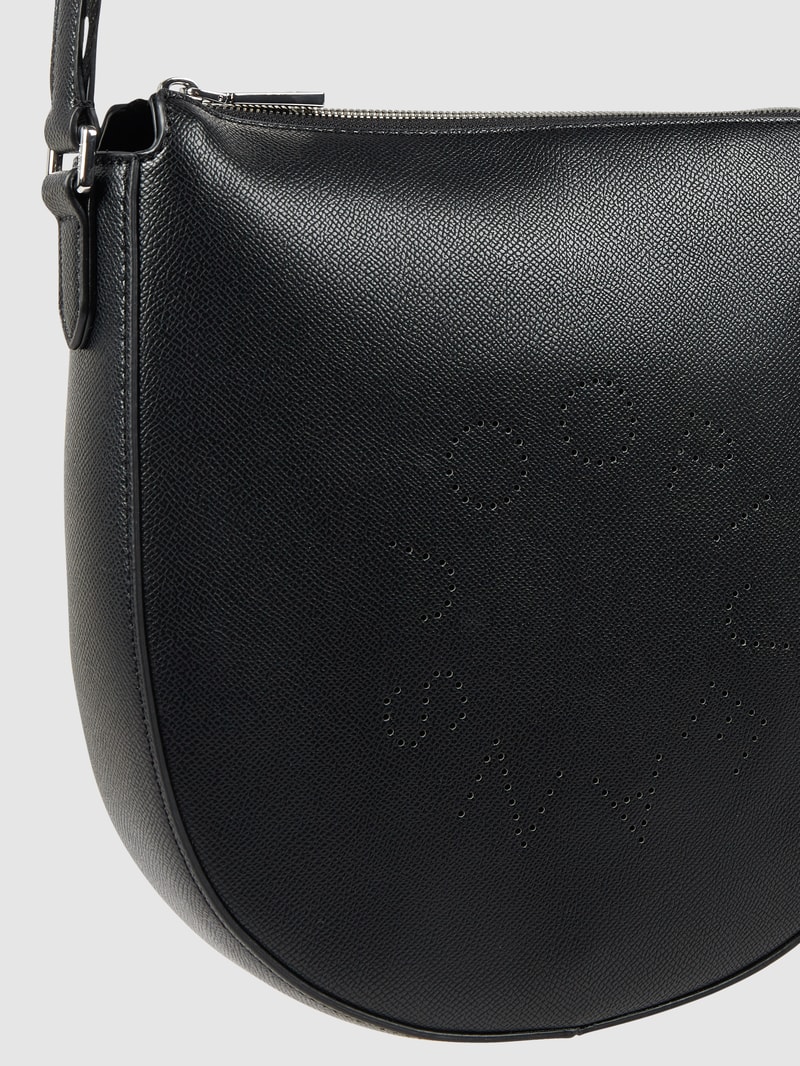 Crossbody Bag in Leder-Optik Modell 'Stella' in schwarz