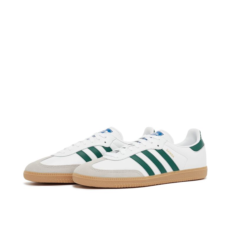 adidas Originals Wmns Samba OG ftwr white/collegiate green/gum 3