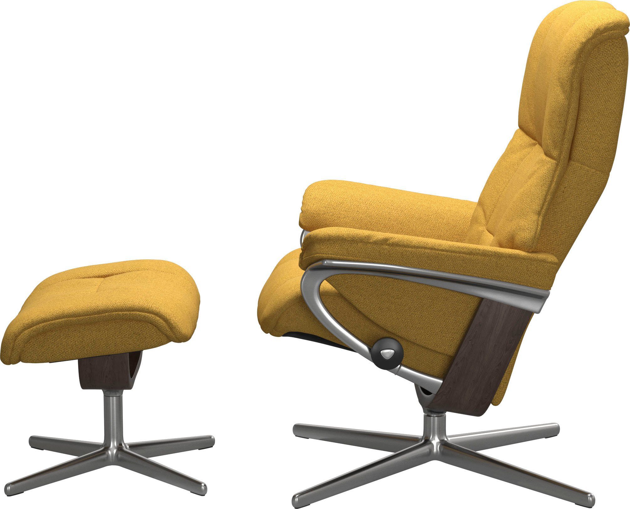 Stressless® Relaxsessel Mayfair, mit Cross Base, Größe S, M & L, Holzakzent Wenge