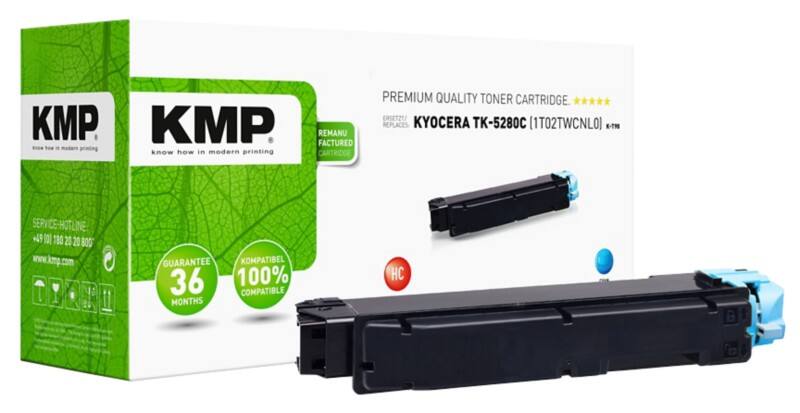 KMP Toner Kompatibel 29233003 Cyan