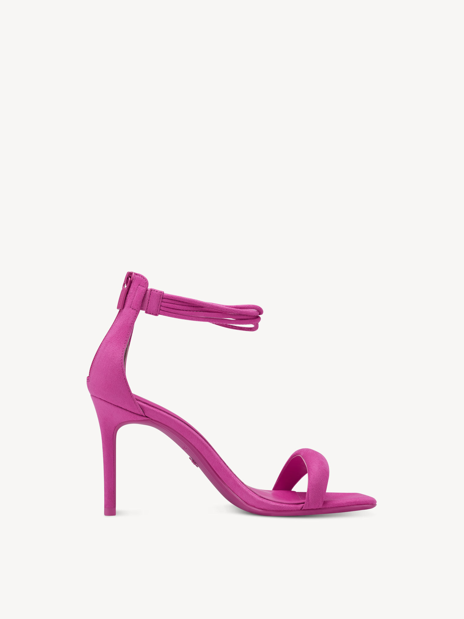 Sandale à talon - rose fuchsia