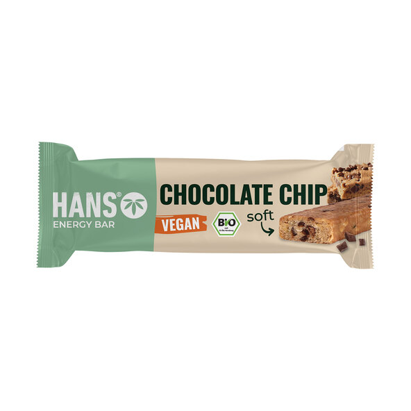 Vegane Bio Oat Bar, Chocolate Chip, 16er Set (16 x 35g = 560g)