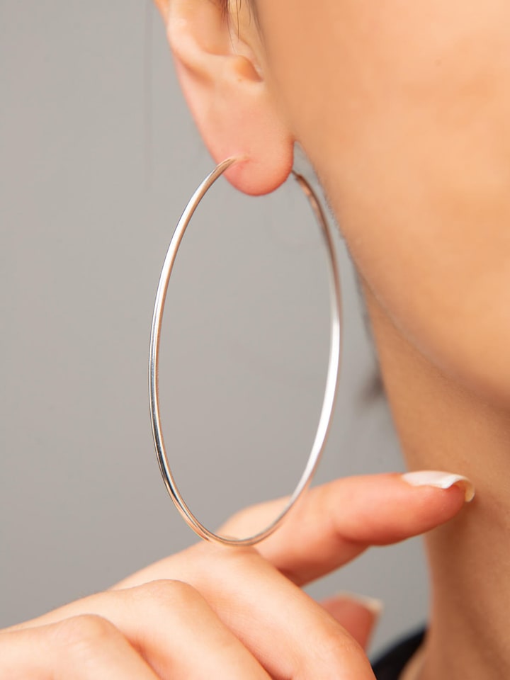 Lodie Silver Silber-Creolen günstig kaufen onesize