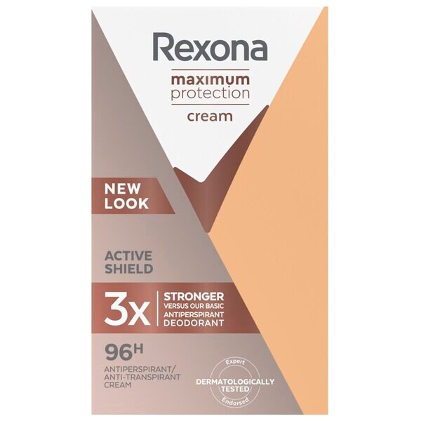 Rexona Women Maximum Protection Active Shield antiperspirant krémový dezodorant v tyčinke 45 ml