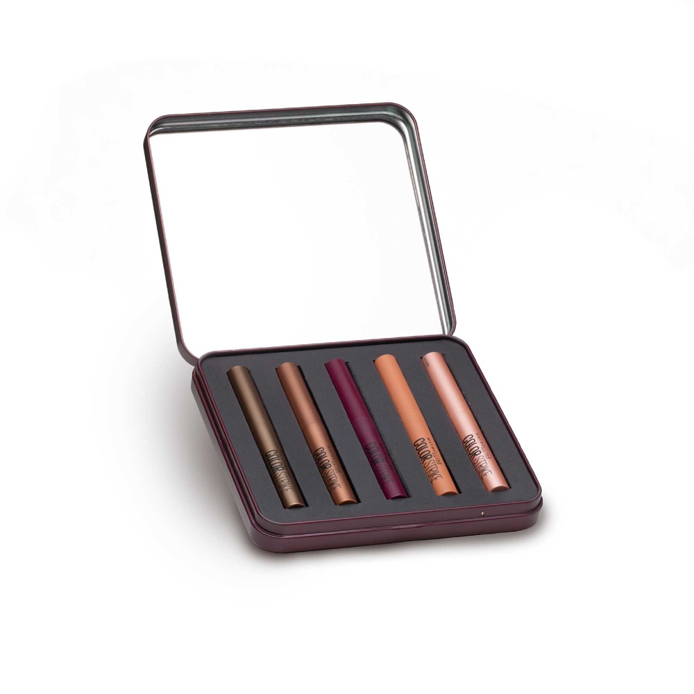 Maybelline New York BILAL HASSANI X MAYBELLINE NY Coffret de 5 fards à paupières Color Strike - édition limitée