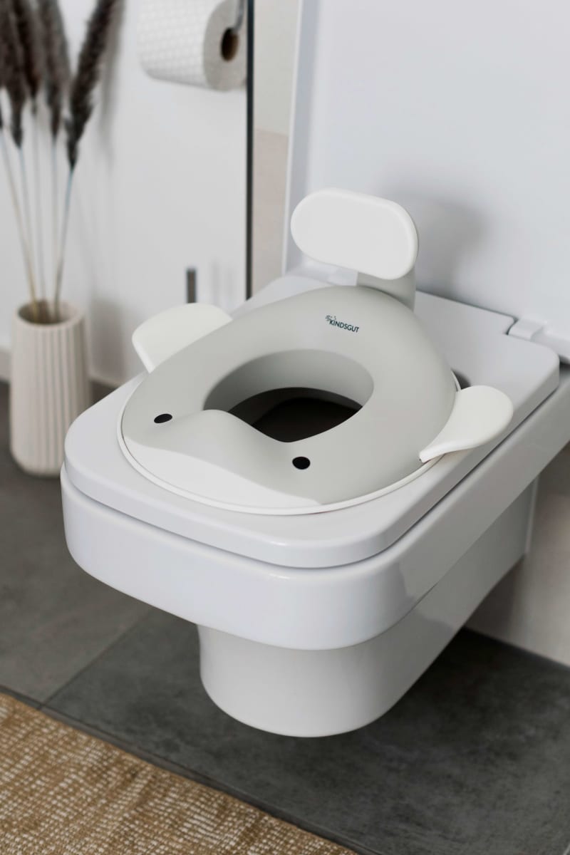 Toilettentrainer hellgrau, 1 St