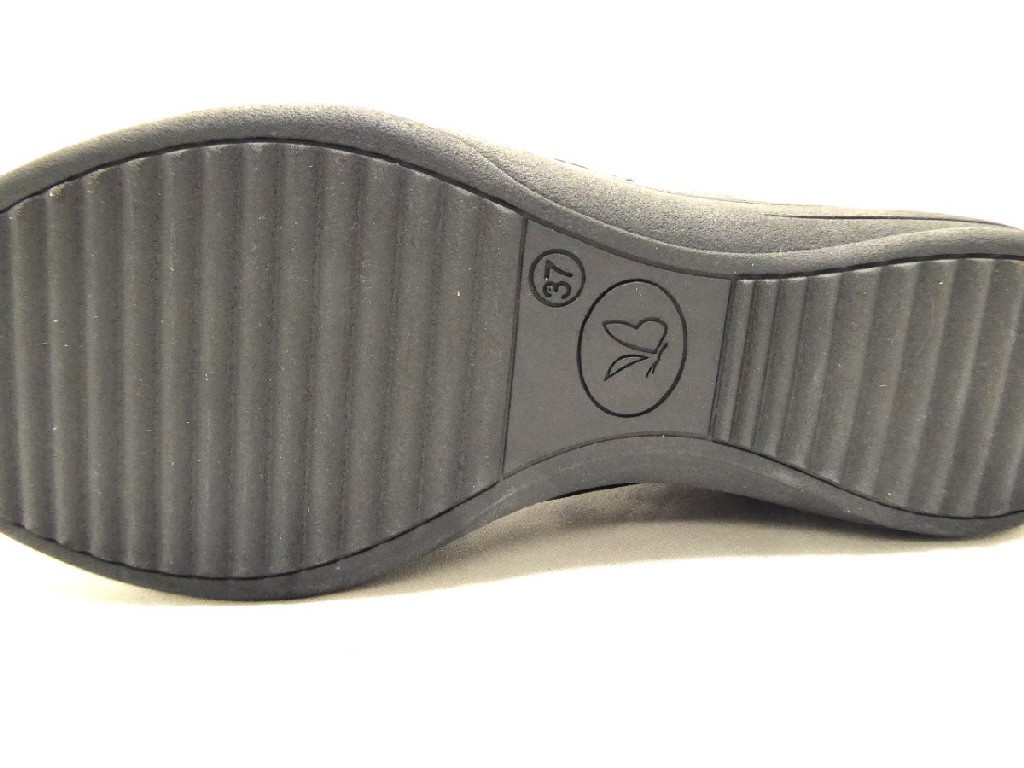 CAPRICE Komfort Slipper schwarz