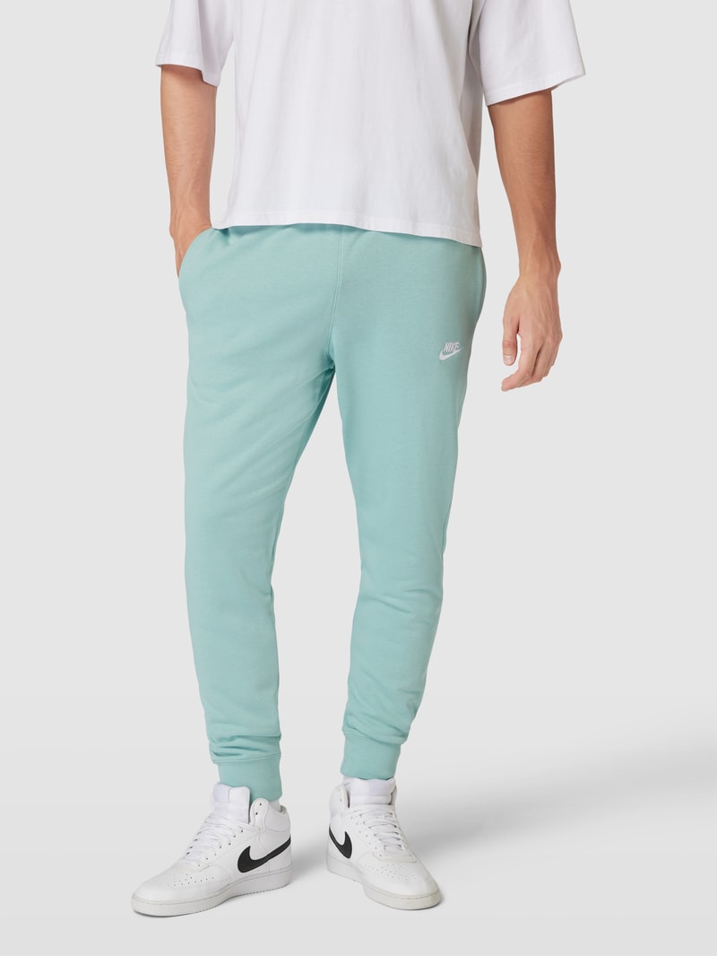 Sweatpants mit Label-Stitching Modell 'club' in mint