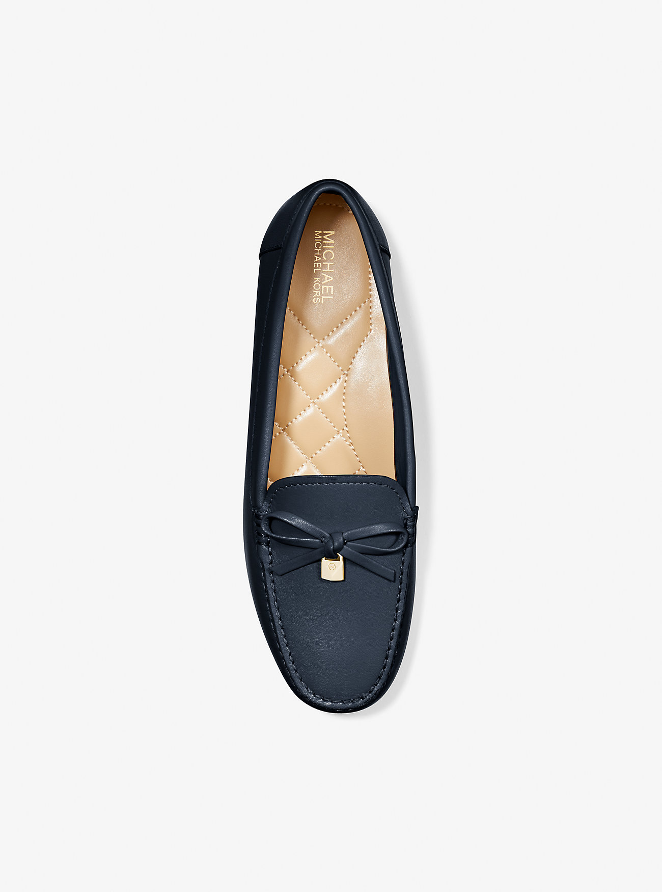 Mocassino in pelle Juliette - Blu navy