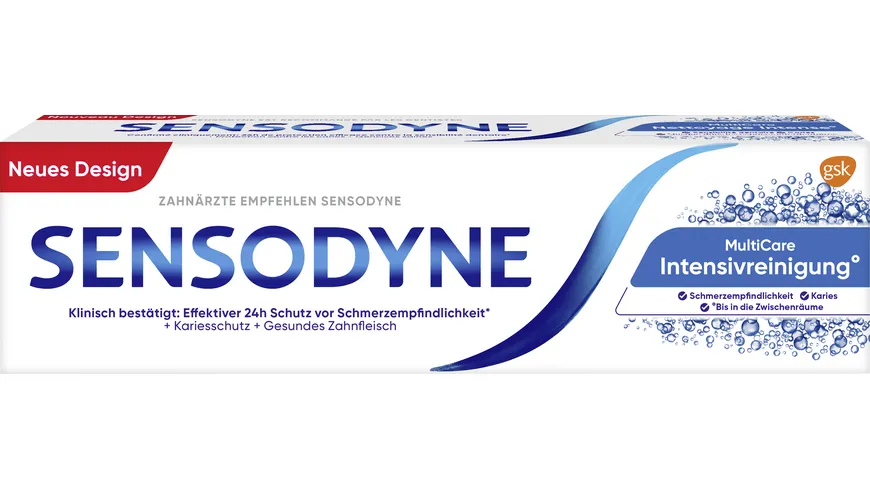 Sensodyne MultiCare Intensivreinigung Zahncreme 75 ml