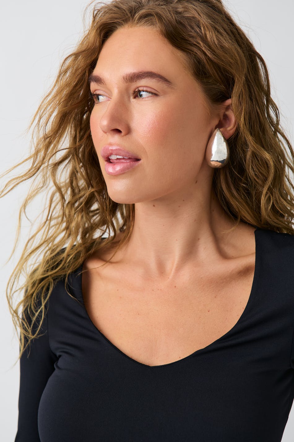 Longsleeve v-neck top