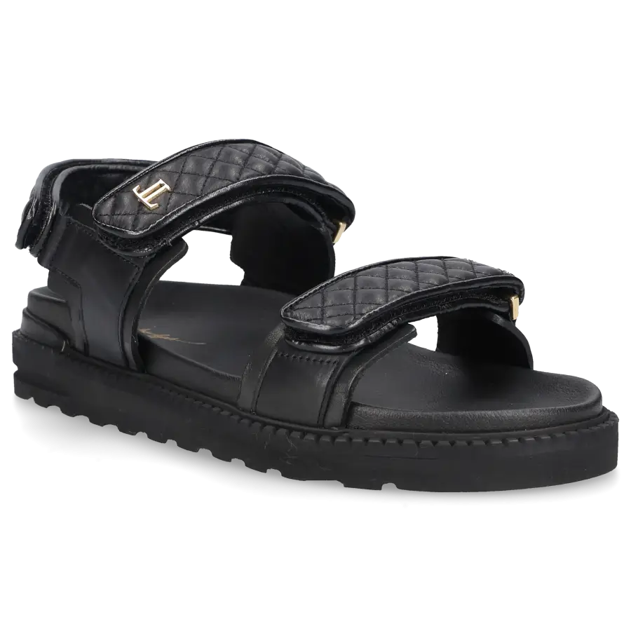 Leandro Lopes - Sandalen DIORA Kalbsleder - schwarz