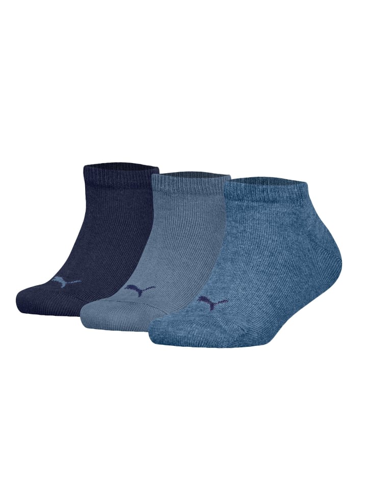 Puma Socken 3er Pack in Denim Blau günstig kaufen