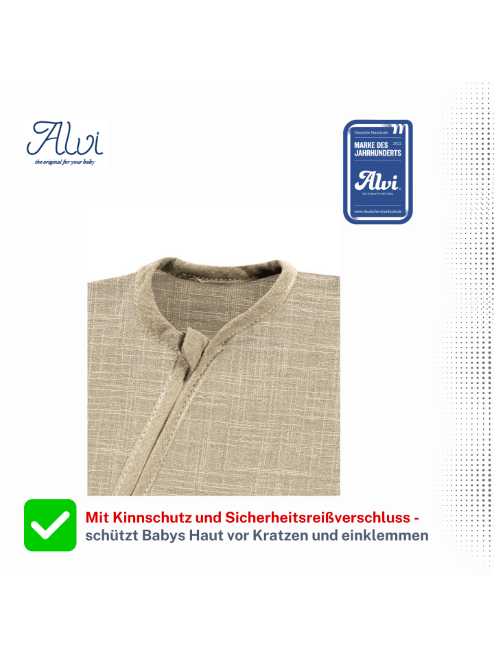 Kinderhaus Blaubär Baby Mäxchen Sommertraum Mullschlafsack TOP in Natur günstig kaufen