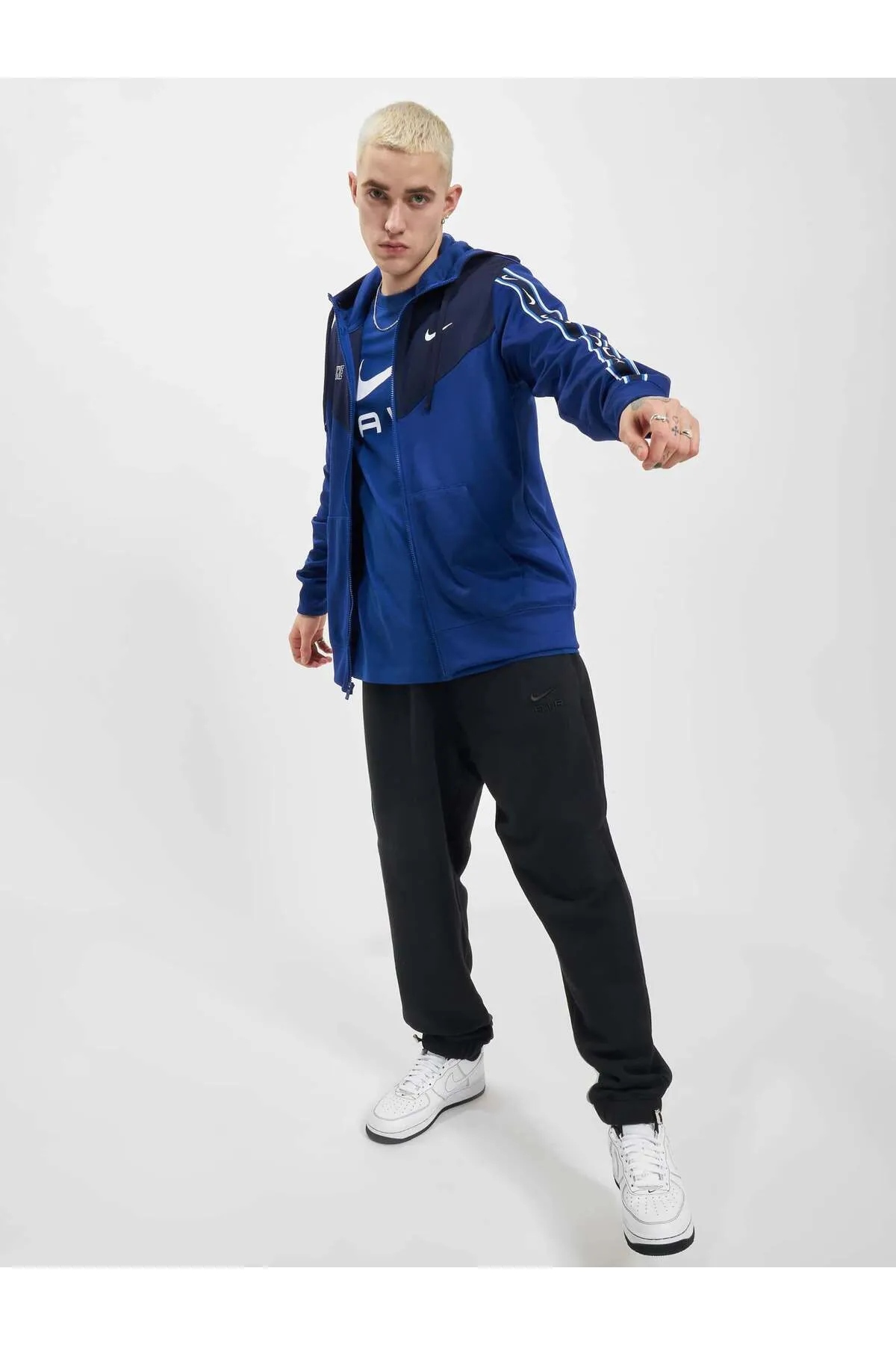Nike  Herren Nike NSW Repeat mit Kapuze Zipper