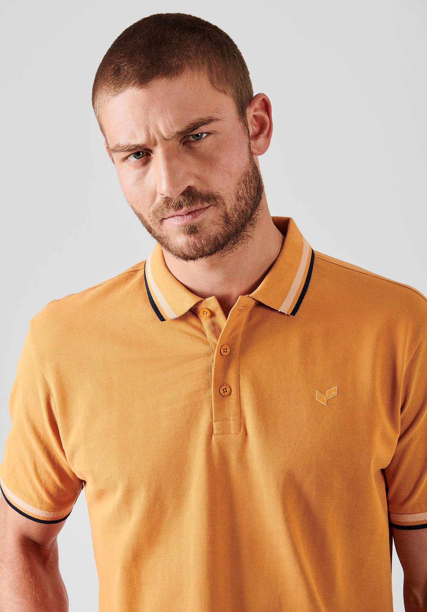 RAYOC  Polo homme 100% coton bio