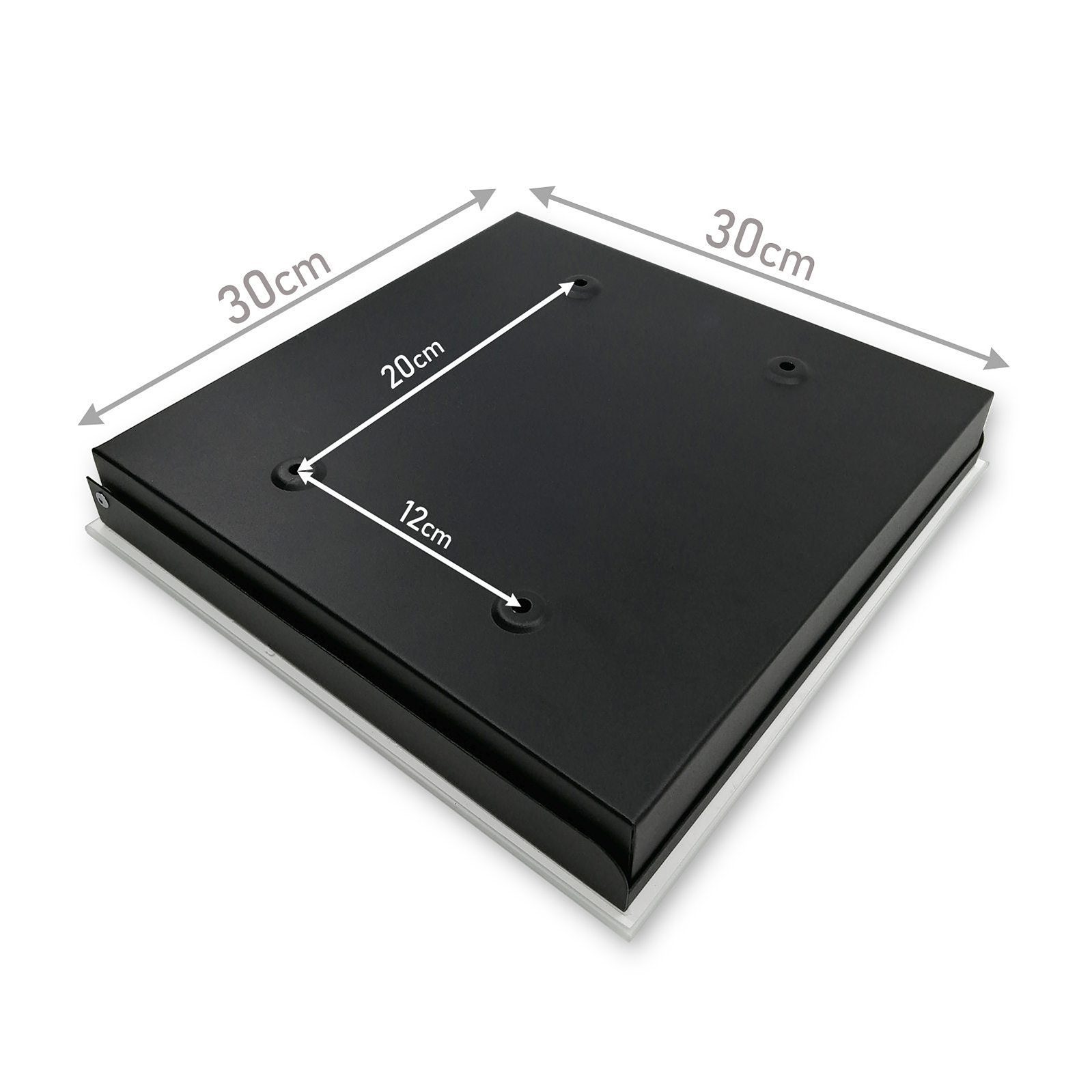 Primedeco Schlüsselkasten Magnetpinnwand und Memoboard mit Glasfront Motiv Holztextur (1 St)