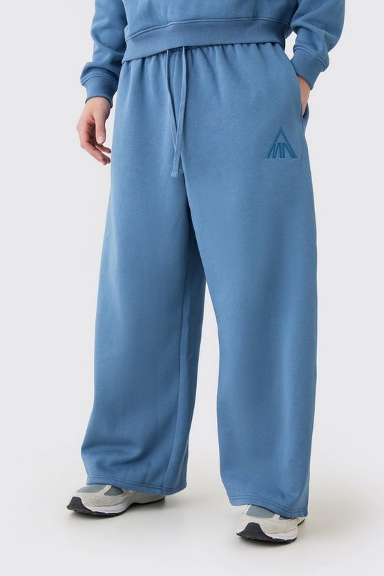Man Jogginghose mit weitem Bein