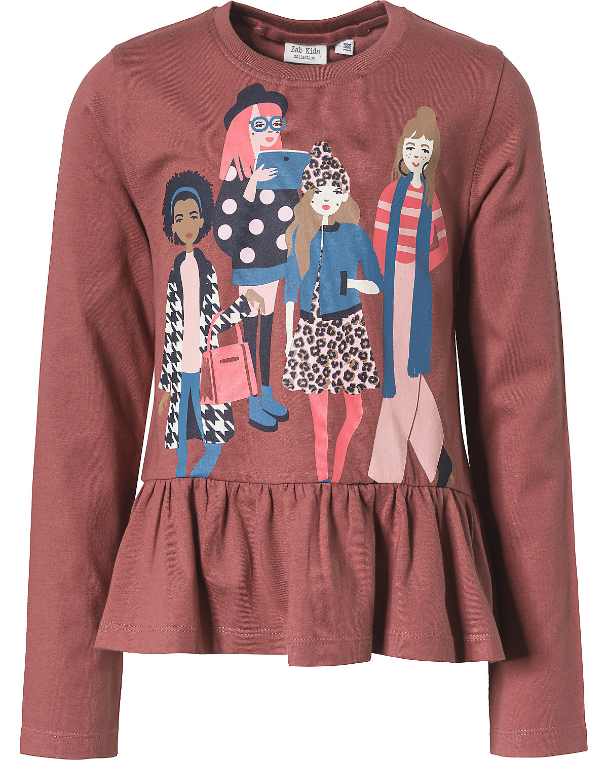 Langarmshirt für Mädchen von ZAB kids