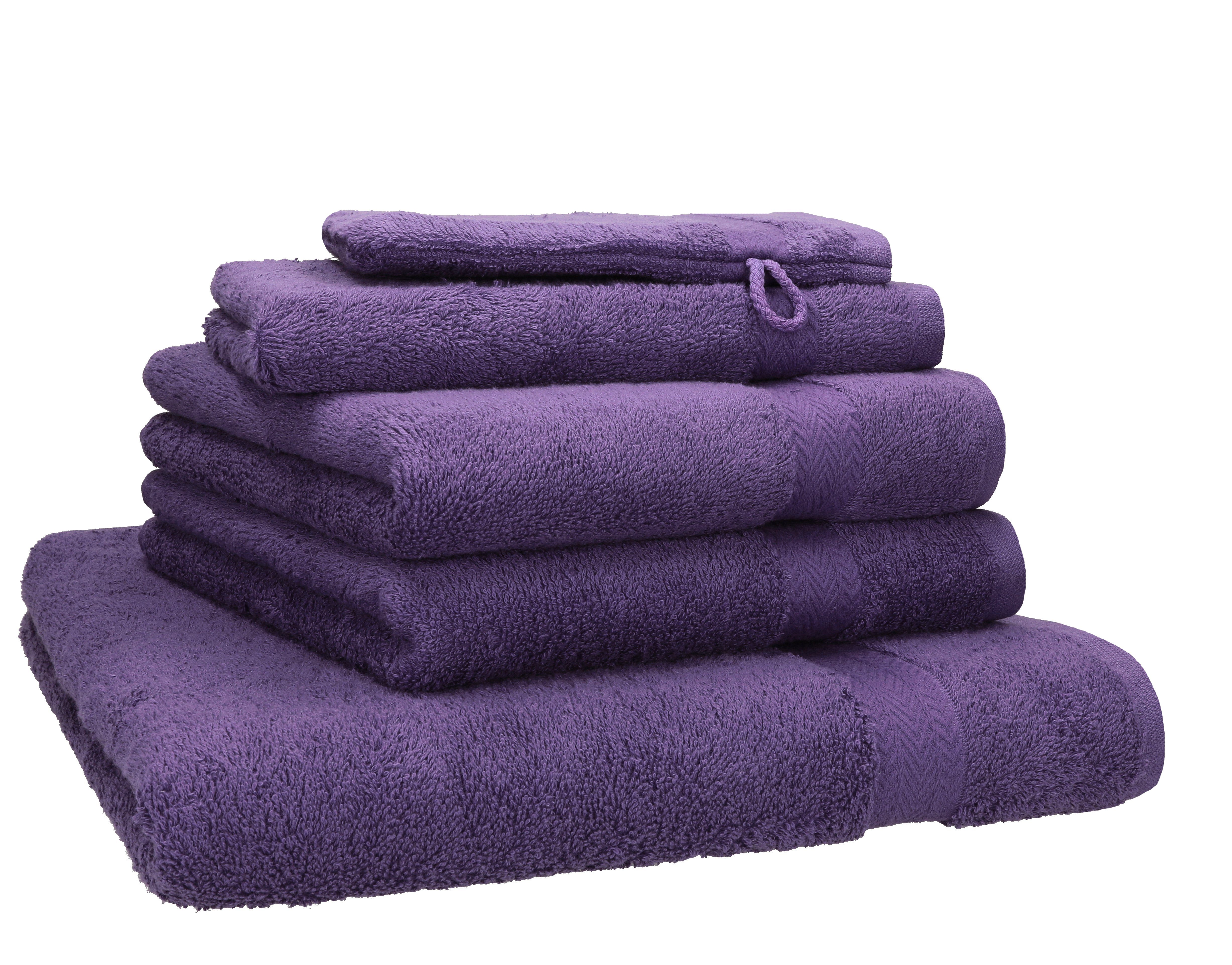 Betz Handtuch Set 5-TLG. Premium 1 Duschtuch 2 Handtücher 1 Gästetuch 1 Waschhandschuh, 100% Baumwolle