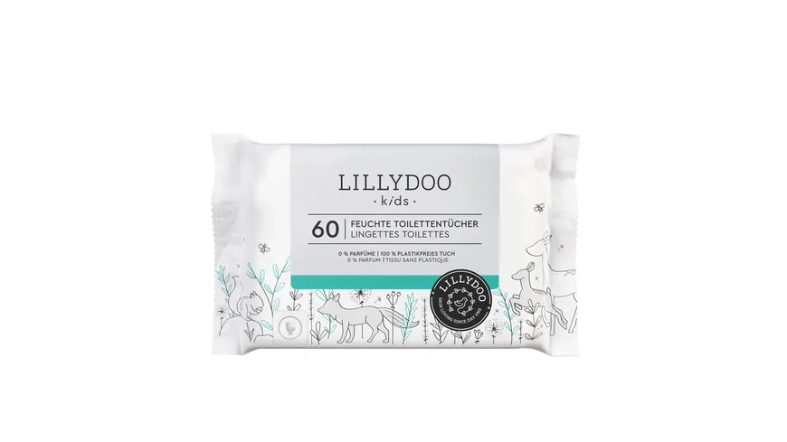 LILLYDOO Feuchte Toilettentücher