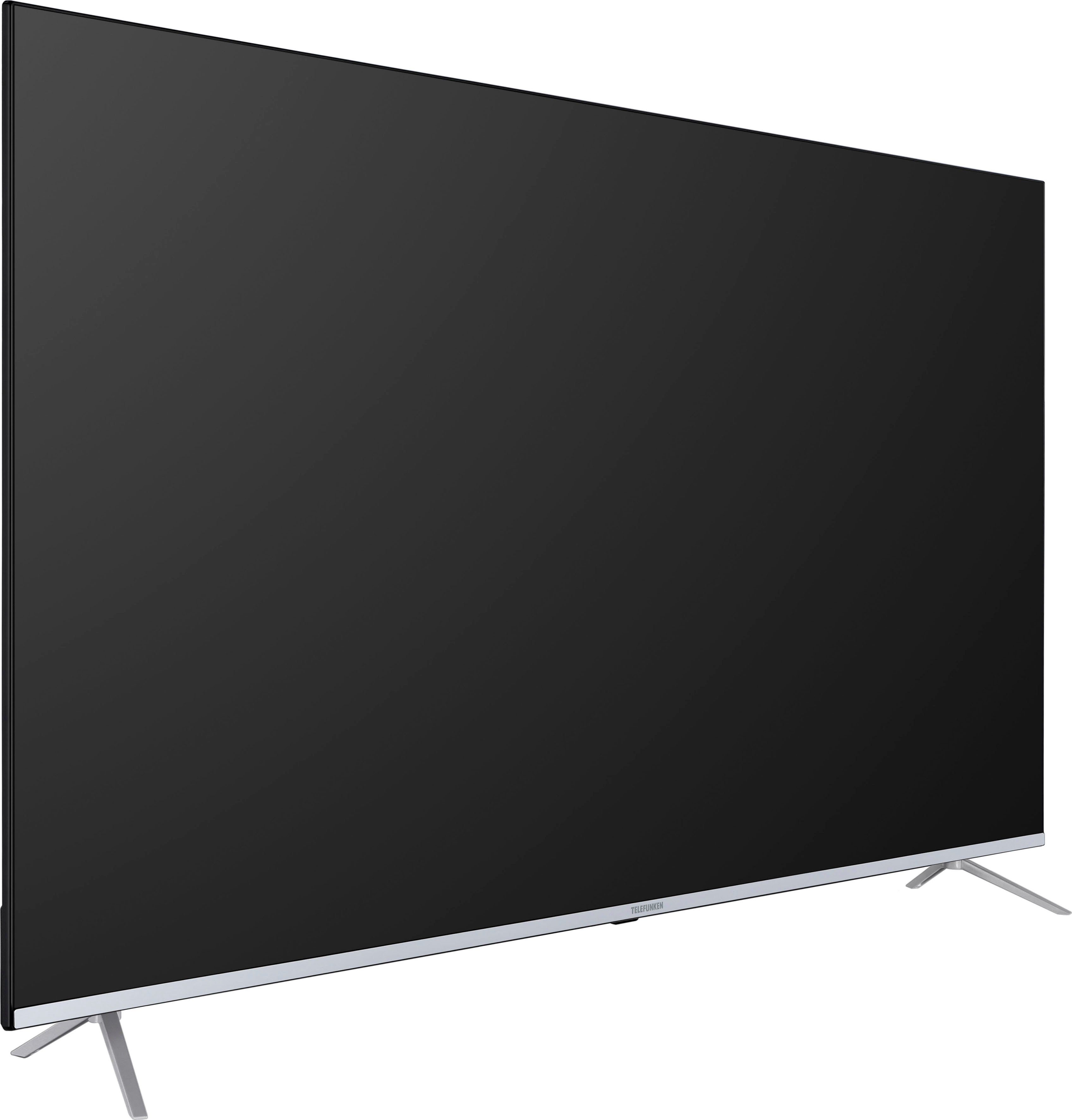 Telefunken D65V850M5CWHI LED-Fernseher (164 cm/65 Zoll, 4K Ultra HD, Smart-TV)