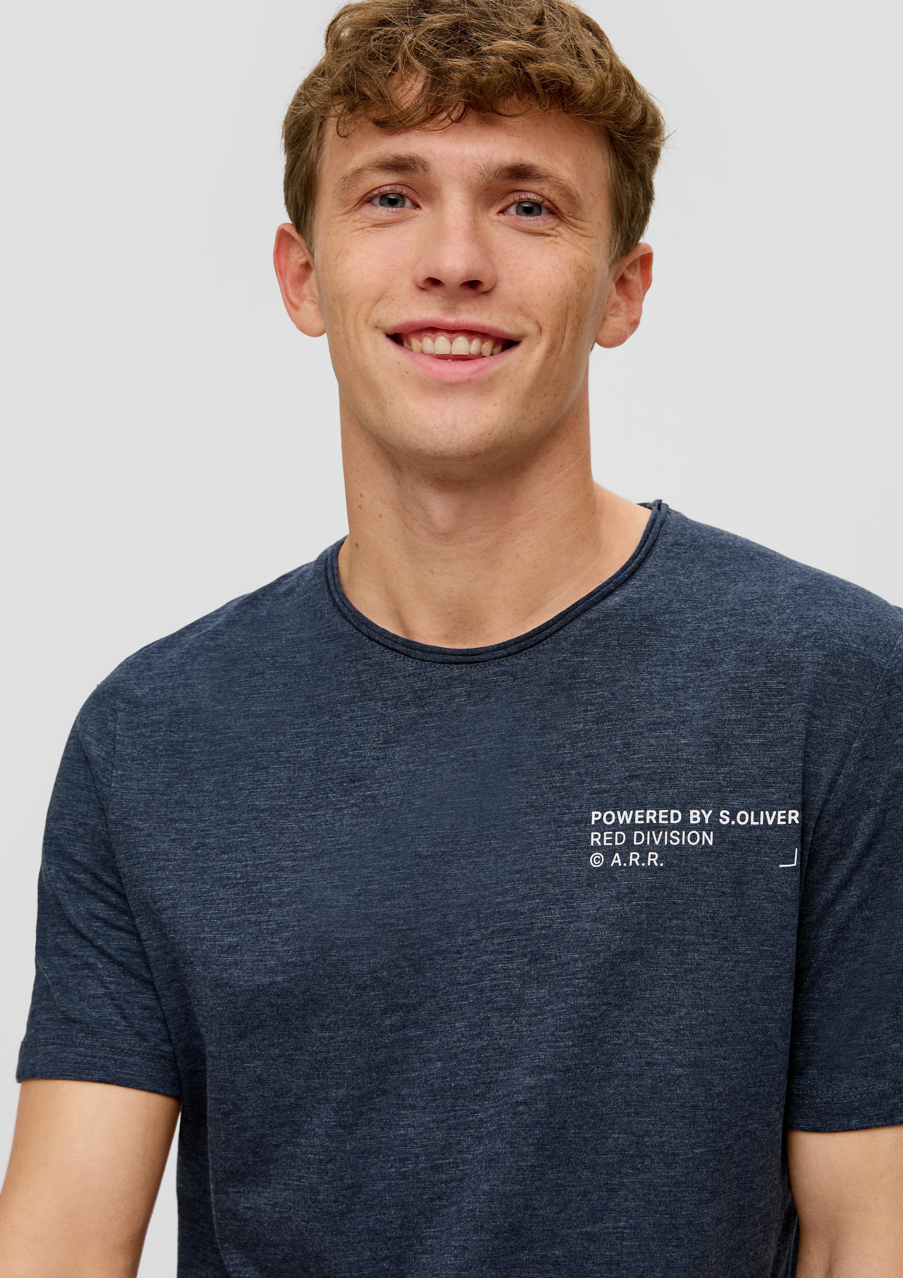 T-Shirt mit Flammgarnstruktur  2141468-59W1