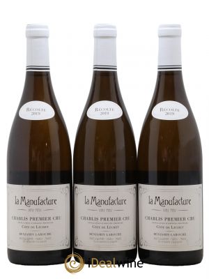 Chablis 1er Cru Cote De Lechet La Manufacture 2019 - Lot de 3 Bouteilles