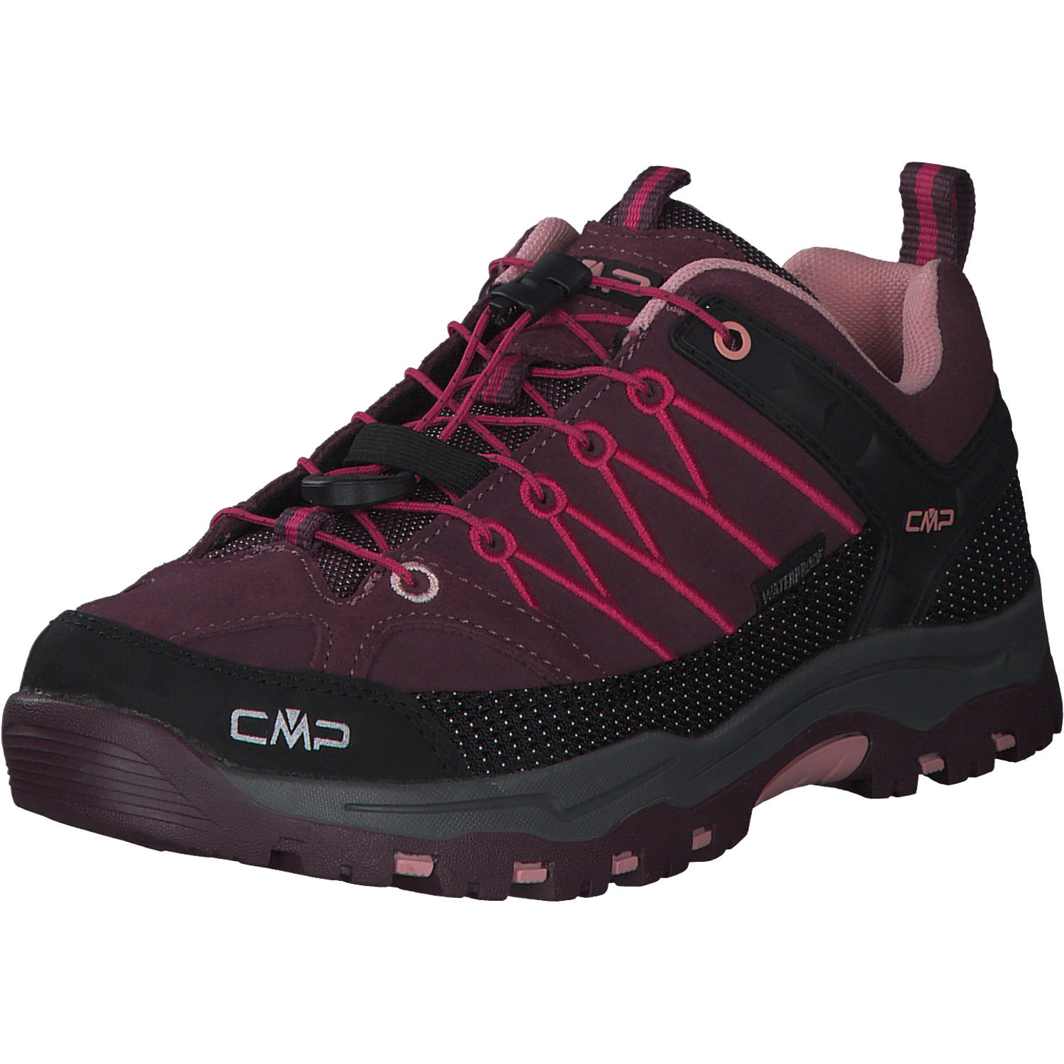 CMP Rigel Low 3Q13244 W, Trekkingschuhe, Kinder, dunkelrot